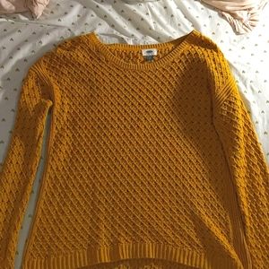 Gold Old Navy Sweater